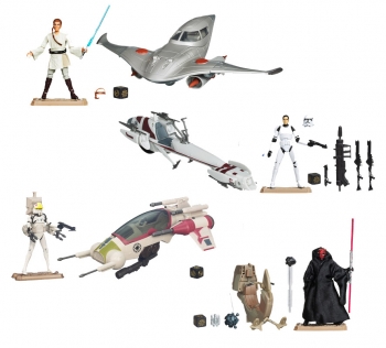 Star Wars Class I Fahrzeuge mit Figuren 2012 Wave 2 Umkarton