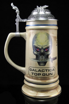 Battlestar Galactica Replik 1/1 Top Gun Stein Bierkrug