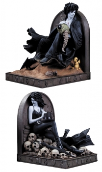 The Sandman Buchstützen Dream & Death of the Endless 22 cm (