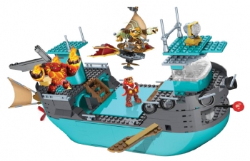 Skylanders Mega Bloks Bauset Flynn´s Rescue Ship