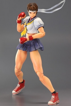 Super Street Fighter IV Play Arts Kai Vol. 4 Sakura 22 cm