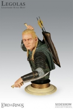 Herr der Ringe Büste Legolas Legendary Scale 33cm