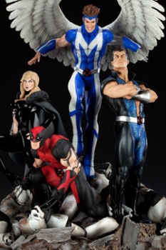 X-Men Diorama 1/8 Dark X-Men 41 cm