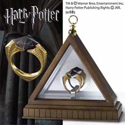 Harry Potter Replik 1/1 Lord Voldemorts Horkrux Ring (vergoldet)