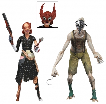 BioShock Splicer Actionfiguren Doppelpack Ladysmith & Crawler 18