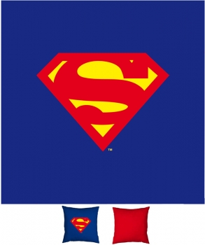 DC Comics Kissen Superman Logo 40 x 40 cm