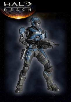 Halo Reach Play Arts Kai Vol. 2 Actionfigur Kat 23 cm