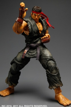 Super Street Fighter IV Play Arts Kai Actionfigur Ryu Black Ver.