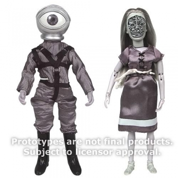 Twilight Zone Retro Actionfiguren Set Serie 7 Cyclops & Alicia 2