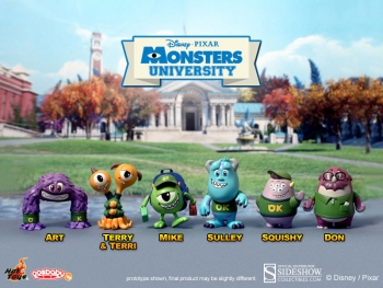 Die Monster Uni Cosbaby (S) Minifiguren Box Set 8 cm