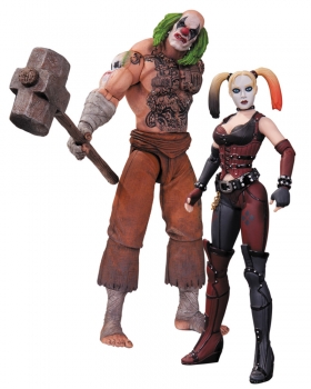 Batman Arkham City Actionfiguren Doppelpack Mr. Hammer & Harley