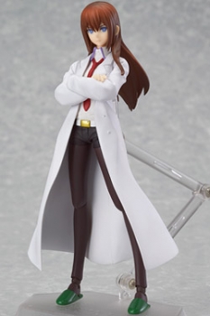 Steins Gate Figma Actionfigur Kurisu Makise White Coat Ver. 14 c