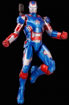 Iron Man 3 Action Hero Vignette Model Kit 1/9 Iron Patriot 20 cm