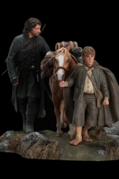 Herr der Ringe Statue Die Gefährten Set 3 14 cm