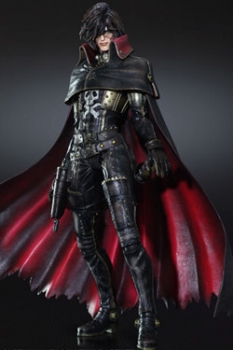 Captain Harlock Play Arts Kai Actionfigur Harlock 29 cm