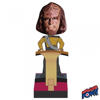 Star Trek TNG Build A Bridge Wackelkopf-Figur #4 Worf 18 cm