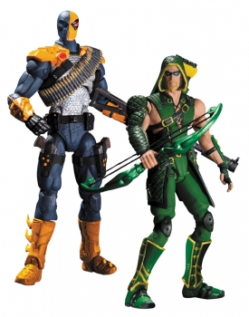 Injustice Actionfiguren Doppelpack Deathstroke vs. Green Arrow 1