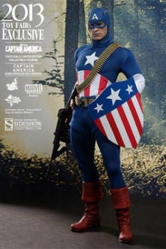 Captain America Movie Masterpiece Actionfigur 1/6 Star Spangled