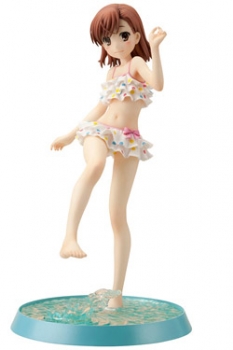 To Aru Kagaku No Railgun Ani Statue 1/6 Mikoto Misaka Beach Side