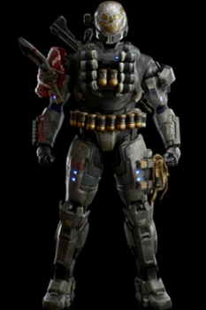 Halo Reach Actionfigur 1/6 Spartan-III A239 Emile 34 cm