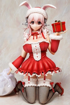 Nitro Super Sonic PVC Statue 1/4 Super Sonico Santa Version 31 cm