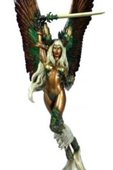 The Darkness Faux Bronze Statue 1/6 The Angelus 53 cm