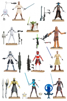 Star Wars Clone Wars 2013 Wave 2 Actionfiguren Umkarton 10 cm