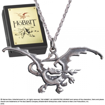 Der Hobbit Eine unerwartete Reise Anhänger mit Kette Smaug (Sterlingsilber)