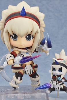 Monster Hunter 4 Nendoroid PVC Actionfigur Hunter: Female Kirin Edition 10 cm