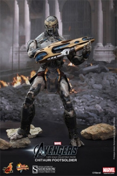 The Avengers Movie Masterpiece Actionfigur 1/6 Chitauri Footsoldier 30 cm