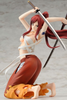 Fairy Tail Statue 1/8 Erza Scarlett Hakama Version 18 cm