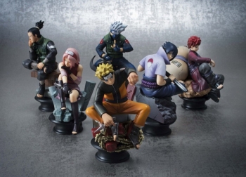 Naruto Chess Piece Collection Vol. 1 Sammelfiguren Display 9 cm