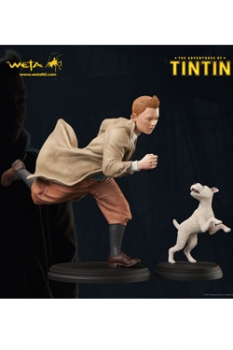 Tim und Struppi Statue Tim & Struppi 23 cm