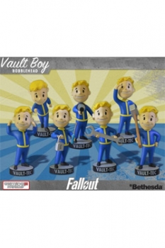 Fallout 3 Wackelkopf-Figuren 13 cm Vault-Tec Vault Boys Serie 1 Set