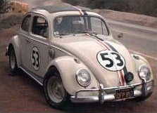 Ein toller Käfer Diecast Modell 1/43 Volkswagen Beetle Herbie Hotwheels Elite Edition