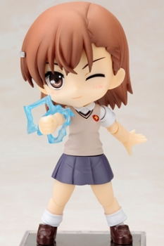 Toaru Kagaku no Railgun S Cu-Poche Actionfigur Mikoto Misaka 11 cm