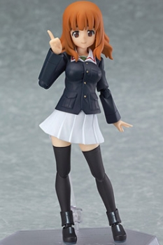 Girls und Panzer Figma Actionfigur Saori Takebe 13 cm