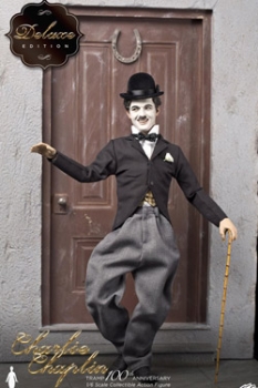 Charlie Chaplin 1/6 Actionfigur Tramp 100th Anniversary Deluxe Ver 30 cm