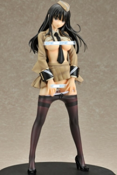 T2 Art Girls PVC Statue 1/6 Special Female Police Officer MP Kozue Sakakibara Khaki Ver. 29 cm