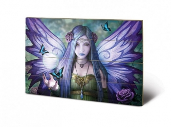Anne Stokes Holzdruck Mystic Aura 40 x 60 cm