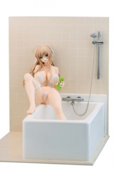 Sex Life PVC Statue 1/6 Maria Saotome mit Sitzkissen und Badewanne 26 cm