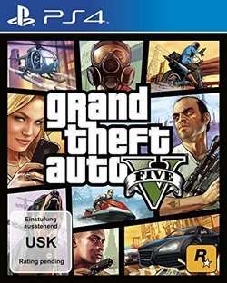 Grand Theft Auto V - Playstation 4- Actionspiel