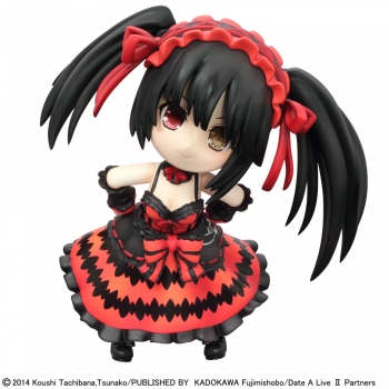 Date A Live II Nanorich VC PVC Actionfigur Kurumi Tokisaki 11 cm