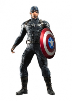 Captain America Plastic Model Kit 1/9 Winter Soldier 20 cm