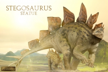 Sideshow´s Dinosauria Statue Stegosaurus 41 cm
