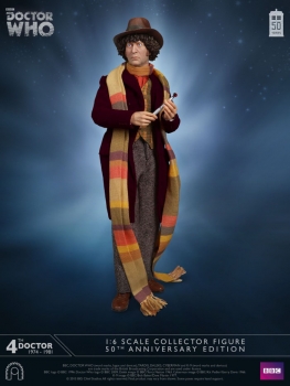 Doctor Who Actionfigur 1/6 4th Doctor 50th Anniversary Edition 30 cm