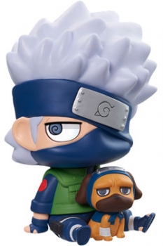 Naruto Shippuden ChimiMega Spardose mit Figur Kakashi & Packun 15 cm