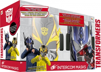 Transformers Intercom Funkmasken Optimus Prime & Bumblebee