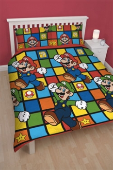 Nintendo Bettwäsche Rotary Retro 200 x 200 cm / 48 x 74 cm