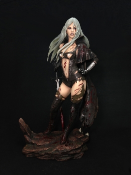 Fantasy Figure Gallery Statue 1/4 Luz Malefic Battle Damage Version Web Exclusive (Luis Royo) 48 cm